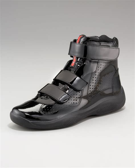 prada sneakers hombre|Prada high top sneakers men.